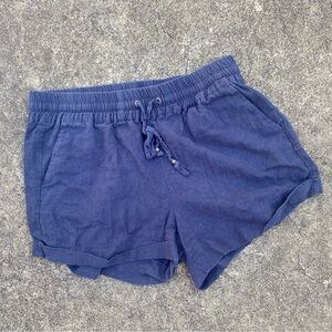 Love Tree Deep Blue Women's Cargo Shorts